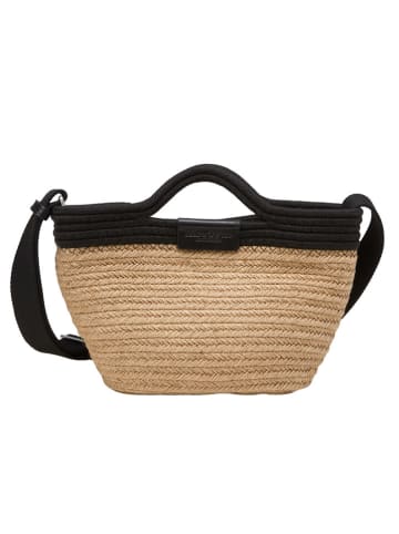 Marc O´Polo Henkeltasche in Schwarz/ Beige