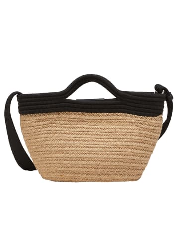 Marc O´Polo Henkeltasche in Schwarz/ Beige