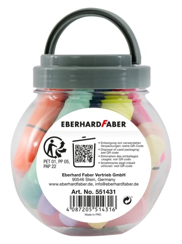 Faber-Castell Tekstmarker ''Mini Bonboniere'' - 12 stuks