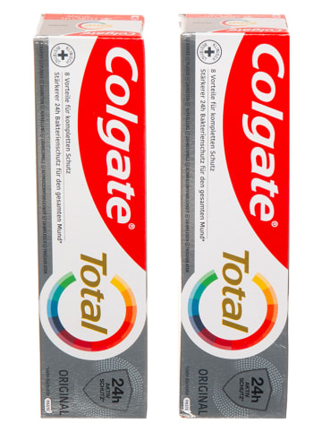 Colgate 2-delige set: tandpasta "Total Original" - 2x 75ml