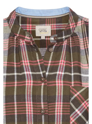 Camel Active Blouse kaki/roze