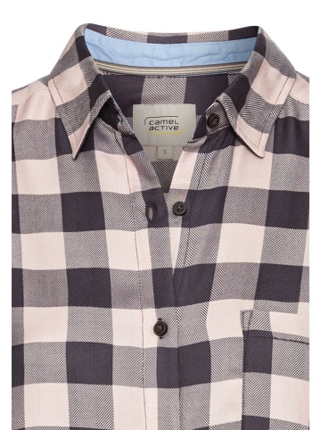 Camel Active Hemd in Beige/ Schwarz