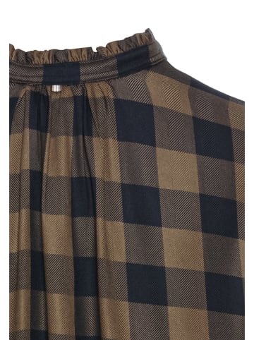 Camel Active Bluzka w kolorze czarno-oliwkowym