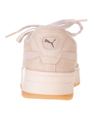 Puma Skórzane sneakersy "Cali Dream First Sense" w kolorze beżowym