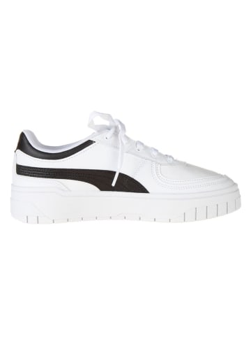 Puma Skórzane sneakersy "Cali Dream V2" w kolorze biało-czarnym