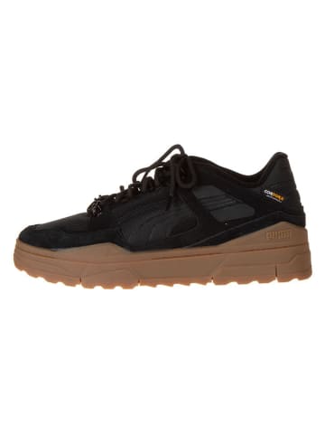 Puma Skórzane sneakersy "Slipstream Xtreme Cord" w kolorze czarnym