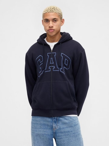 GAP Sweatjacke in Dunkelblau