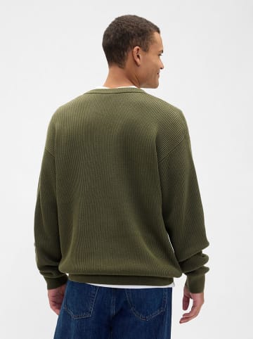 GAP Pullover in Dunkelgrün