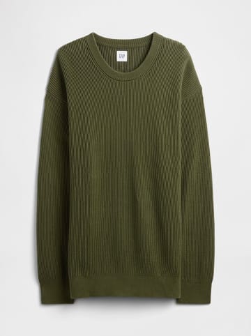 GAP Pullover in Dunkelgrün