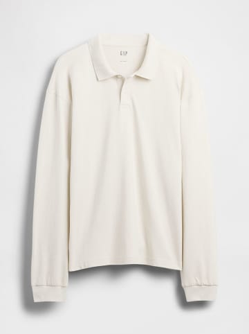 GAP Poloshirt in Creme