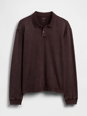 GAP Poloshirt in Braun