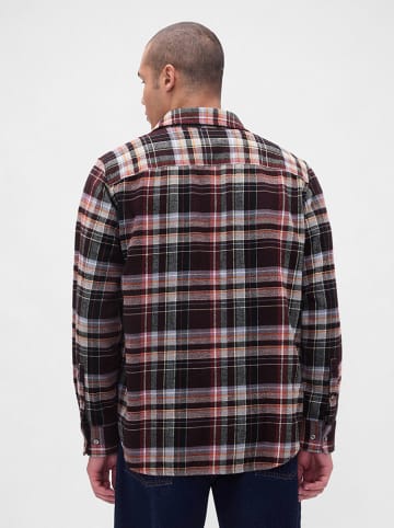 GAP Hemd in Schwarz/ Rot/ Weiß