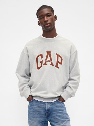 GAP Sweatshirt in Hellgrau