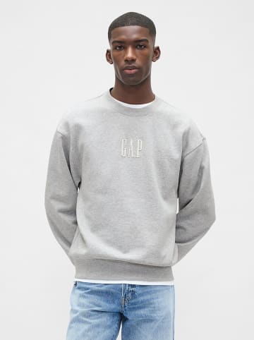 GAP Sweatshirt in Hellgrau