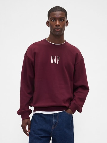 GAP Sweatshirt in Bordeaux
