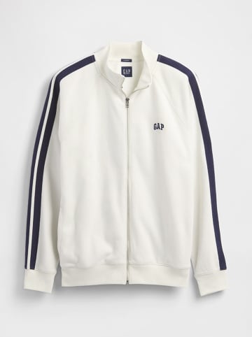 GAP Sweatjacke in Weiß