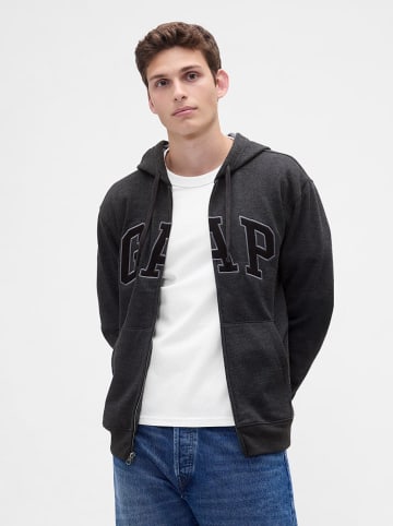 GAP Sweatjacke in Anthrazit