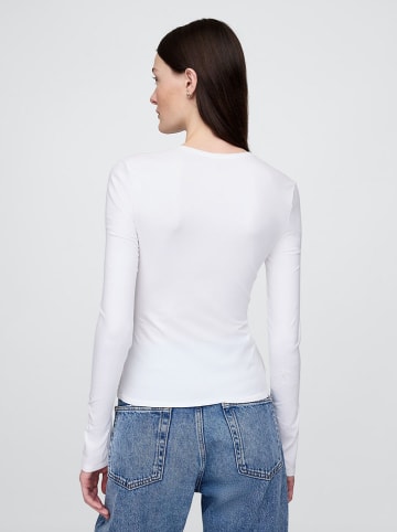 GAP Longsleeve in Weiß