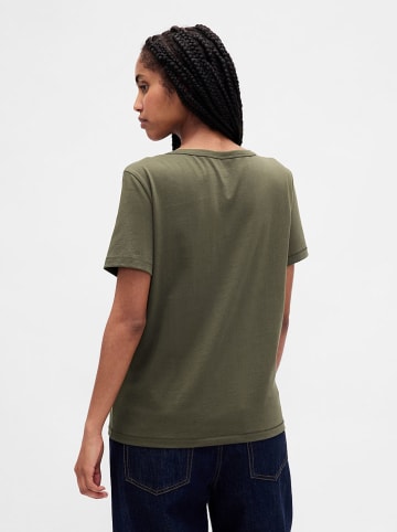 GAP Koszulka w kolorze khaki
