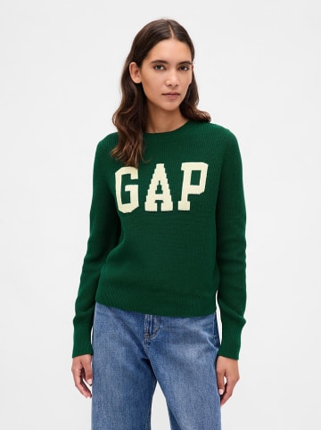 GAP Sweter w kolorze zielonym