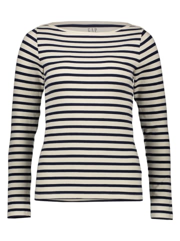 GAP Longsleeve in Beige/ Schwarz