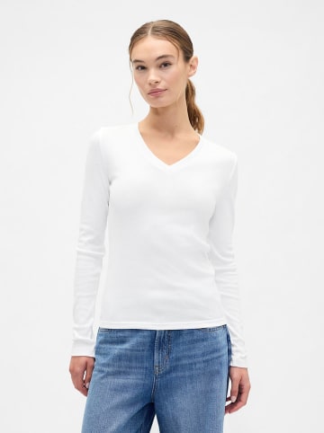 GAP Longsleeve in Weiß