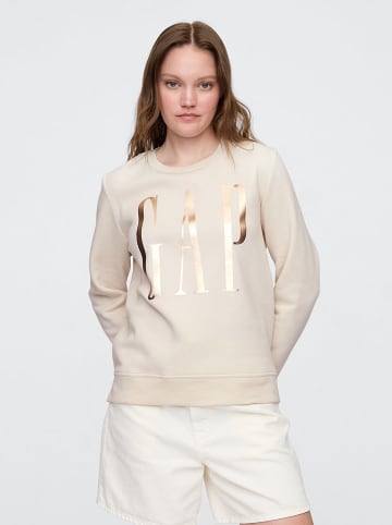 GAP Bluza w kolorze beżowym