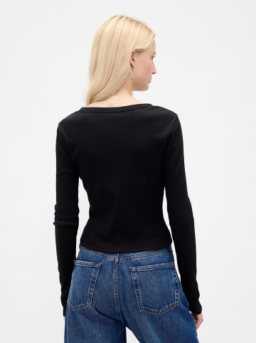 GAP Longsleeve in Schwarz