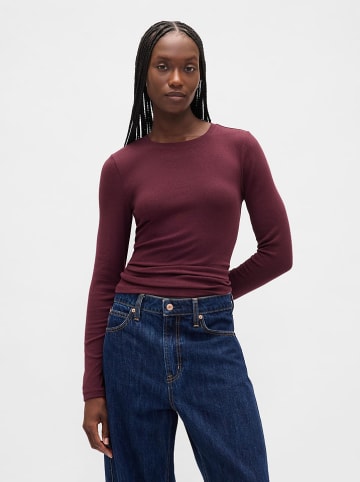 GAP Longsleeve in Bordeaux