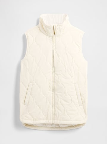 GAP Steppweste  in Creme