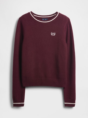 GAP Sweter w kolorze czerwonym