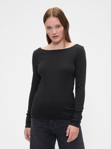 GAP 2er-Set: Longsleeves in Weiß/ Schwarz