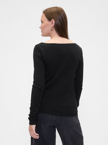 GAP 2er-Set: Longsleeves in Weiß/ Schwarz