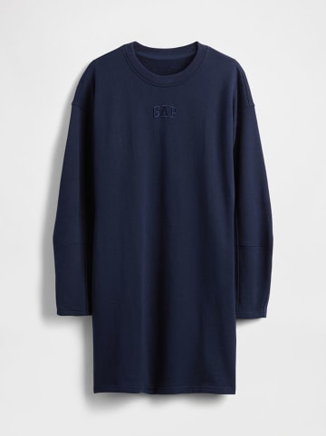 GAP Sweatkleid in Dunkelblau