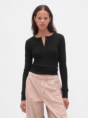GAP Longsleeve in Schwarz