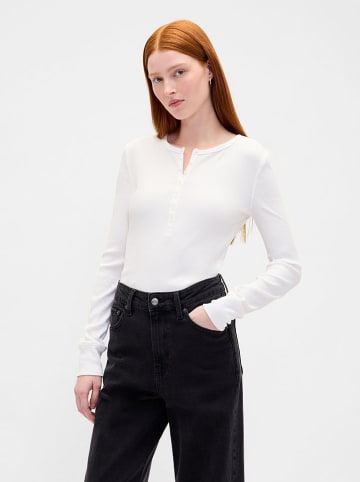 GAP Longsleeve in Weiß
