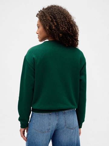 GAP Bluza w kolorze ciemnozielonym
