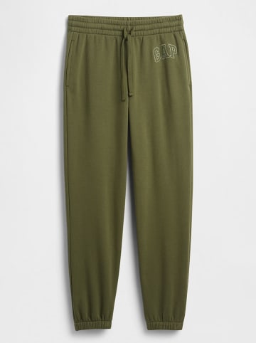 GAP Spodnie dresowe w kolorze khaki