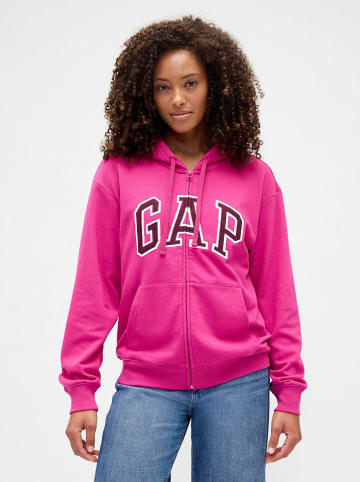 GAP Sweatjacke in Pink