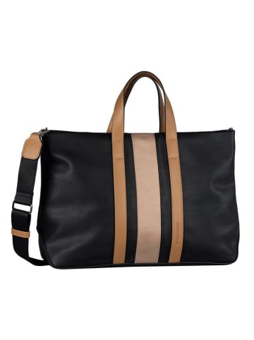 Tom Tailor Shopper in Schwarz - (B)22 x (H)15 x (T)7,5 cm