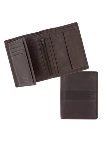 Camel Active Leren portemonnee bruin - (B)73 x (H)18,5 x (D)7 cm