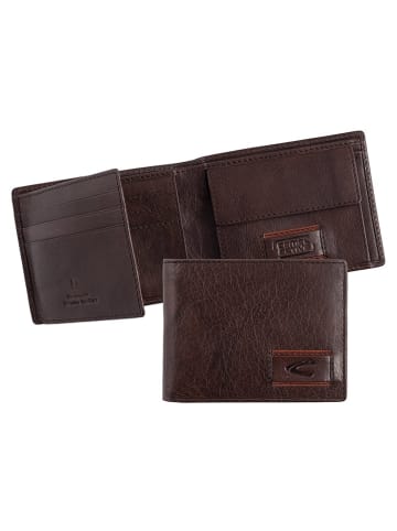 Camel Active Portfel w kolorze brązowym - 11 x 8,5 x 1,5 cm