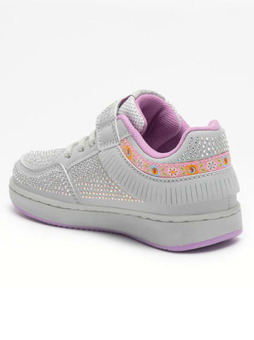Lelli Kelly Leren sneakers "Frangetta" grijs