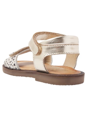 Vingino Leren sandalen "Zelina" goudkleurig