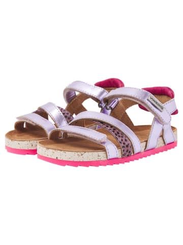 Vingino Leren sandalen "Vienna" paars/roze