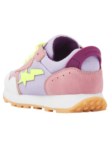 Vingino Leder-Sneakers "Rosetta" in Lila/ Weiß/ Rosa