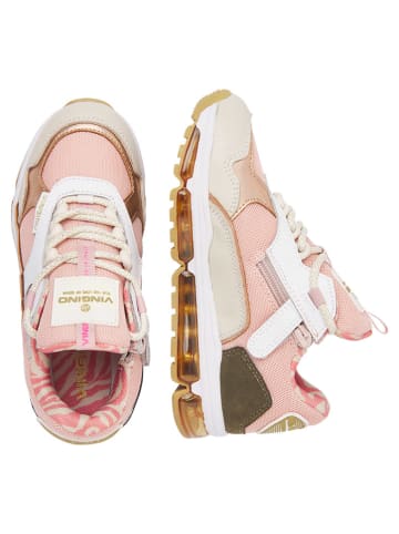 Vingino Sneakers "Ariana" in Beige/ Weiß/ Rosa