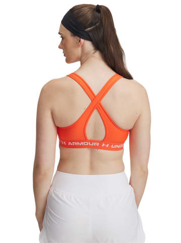 Under Armour Biustonosz sportowy w kolorze pomarańczowym