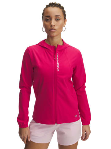 Under Armour Trainingsjacke in Pink