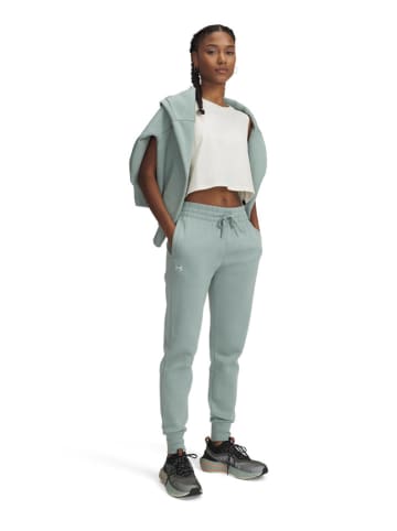 Under Armour Spodnie dresowe w kolorze turkusowym